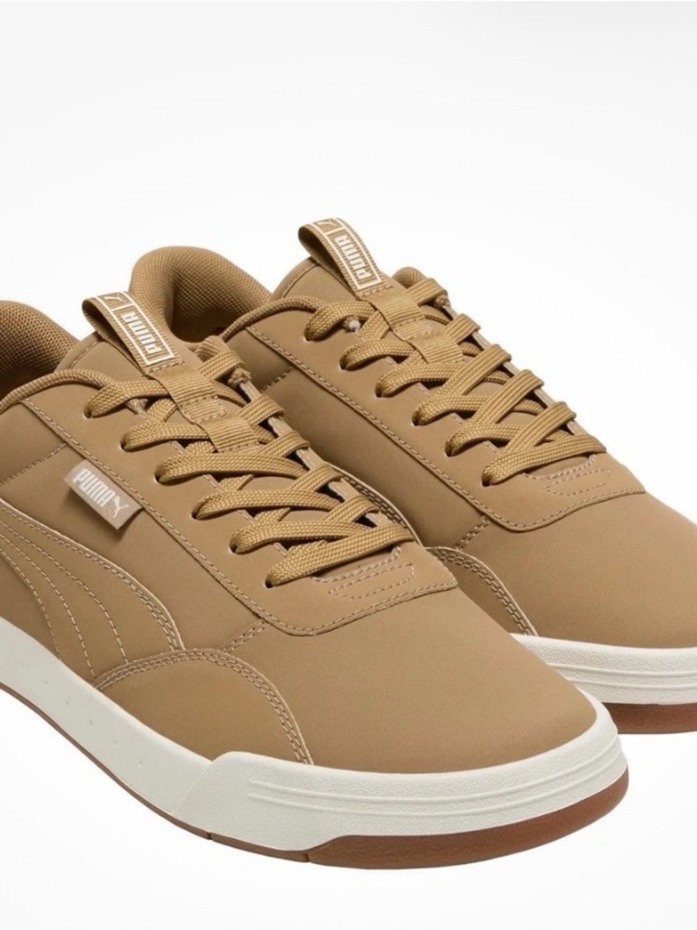 PUMA Men’s Skate Sneaker Low Top SoftFoam Lace Up Shoes Brown